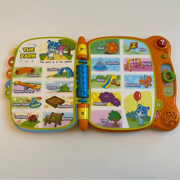 VTech Touch & Teach Word Book | Electronic Learning Educational Toddler Book - Picture 7 of 11